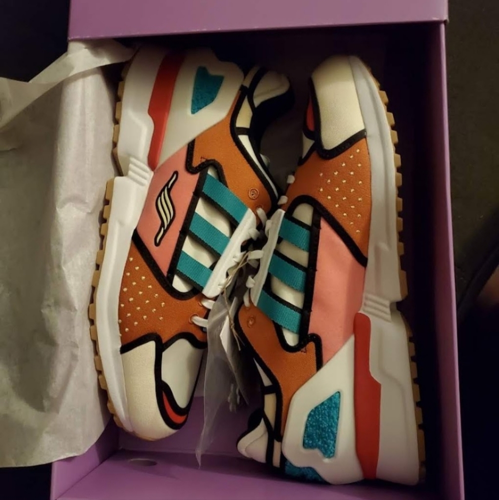 KRUSTY THE CLOWN ADIDAS 11.5